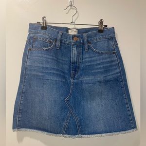 J.Crew Women’s Denim Mini Skirt